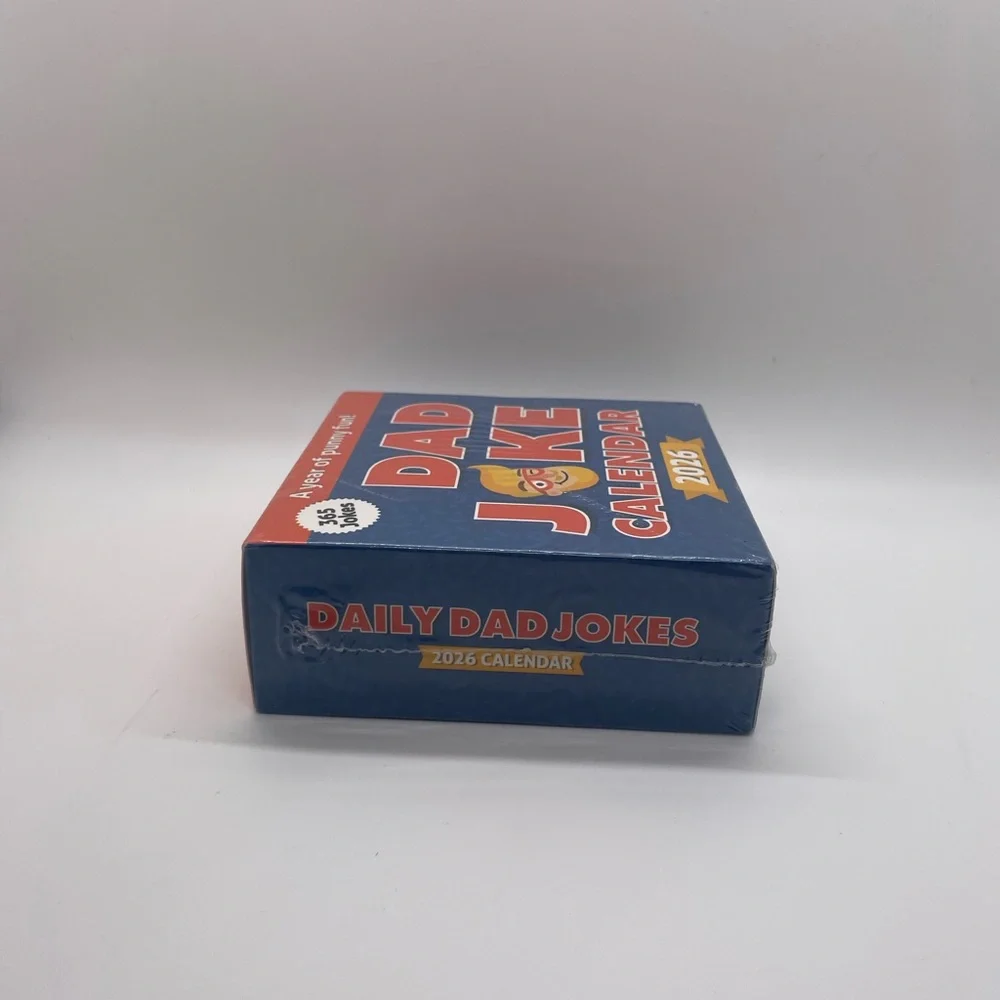 Dad Joke Calendar 2026 New Sealed Funny Tons Of Puns Novelty Desk Office Decor